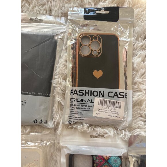 Lot Of 16 Mixed Phone Cases For iPhone Cell Phone Various Designs Wll Shown - Picture 10 of 16